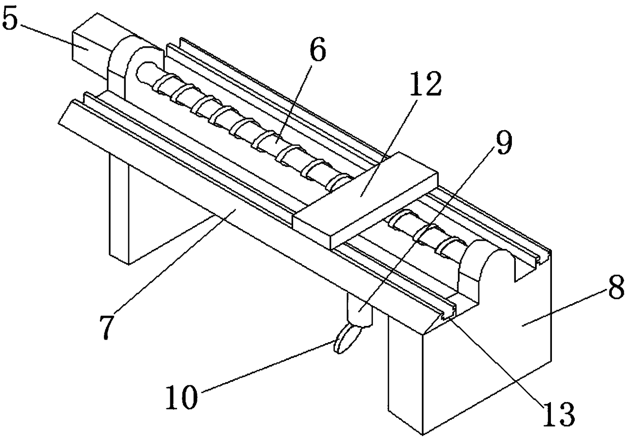 Cup body paper board cutting forming device