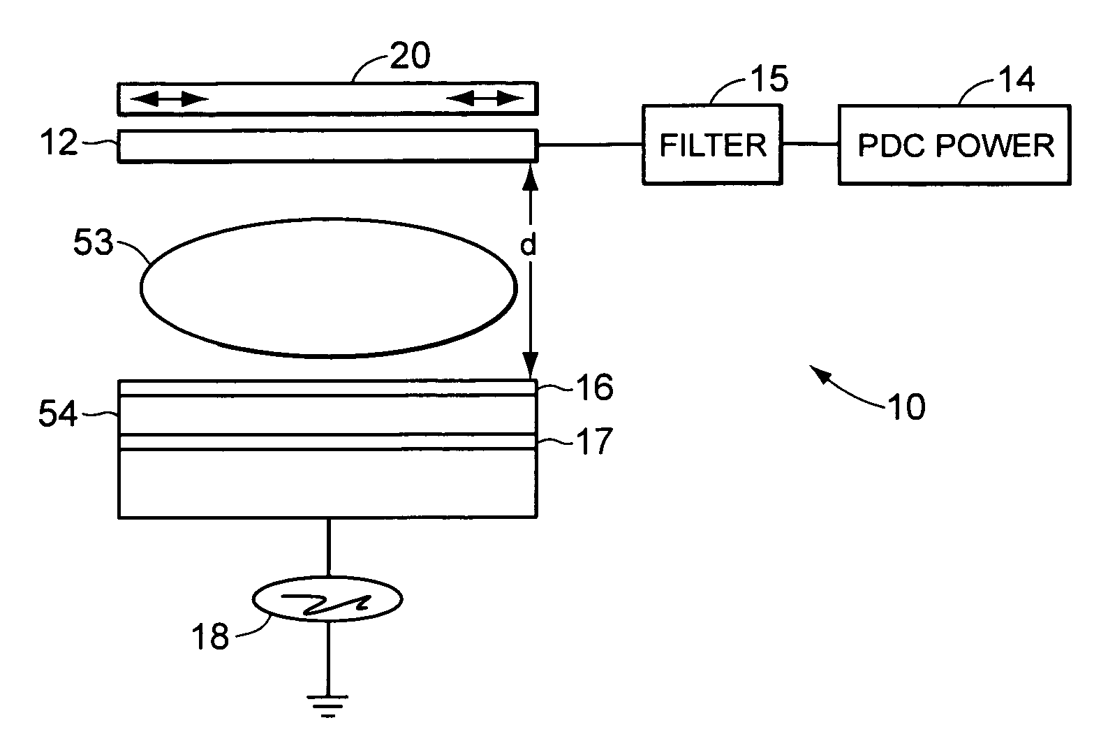 Biased pulse DC reactive sputtering of oxide films