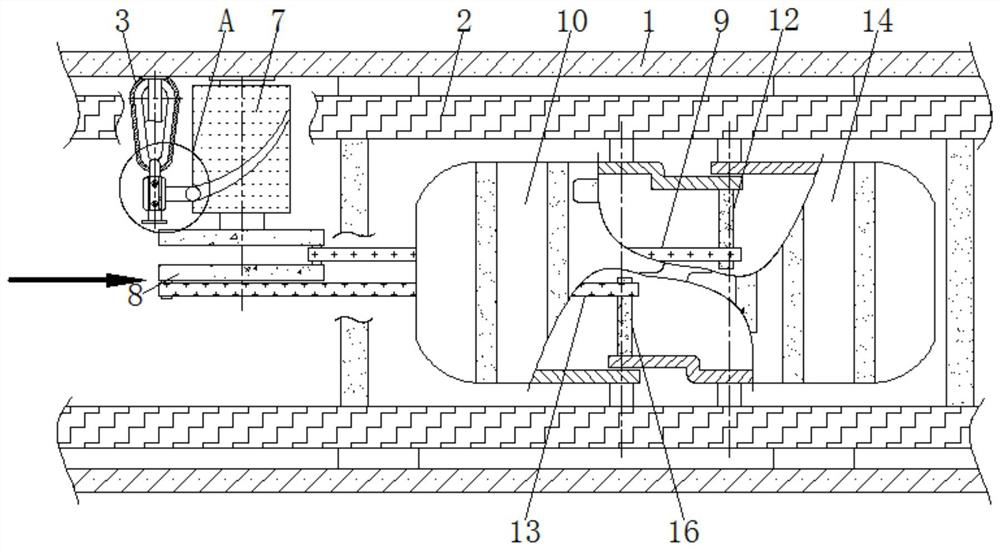 Intelligent reflector manufacturing and adjusting mechanism capable of achieving turnover conveying