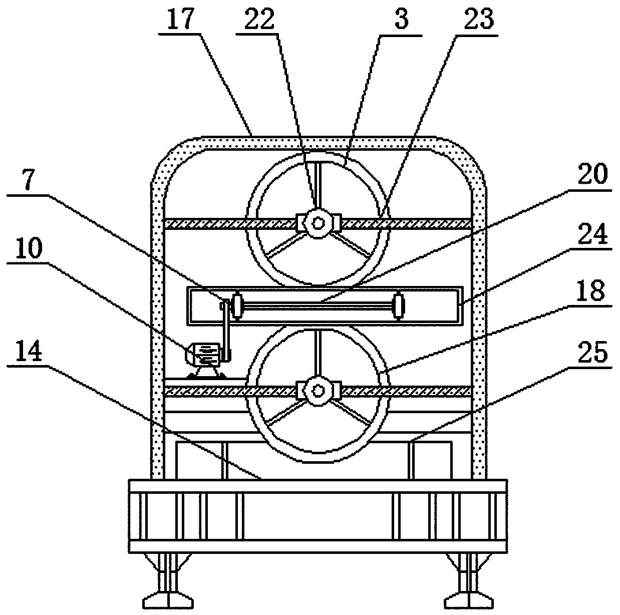 Intelligent automatic sorting machine for semiconductor refrigeration grains and operation method thereof