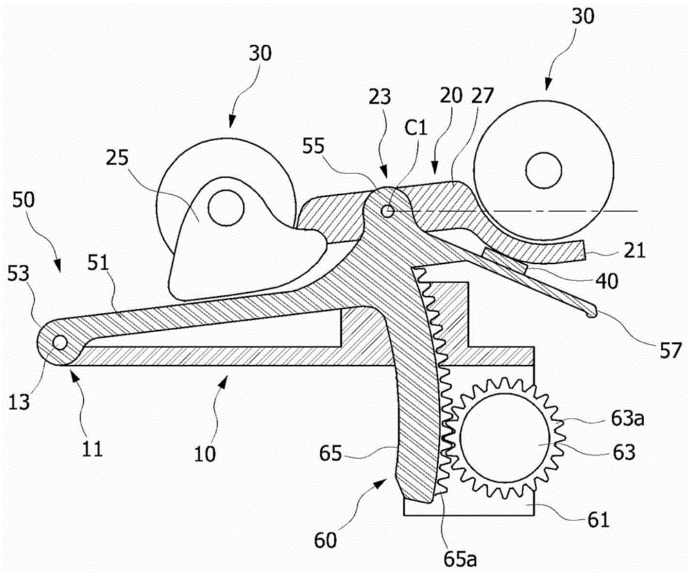 Ceramic structure for thermotherapy device