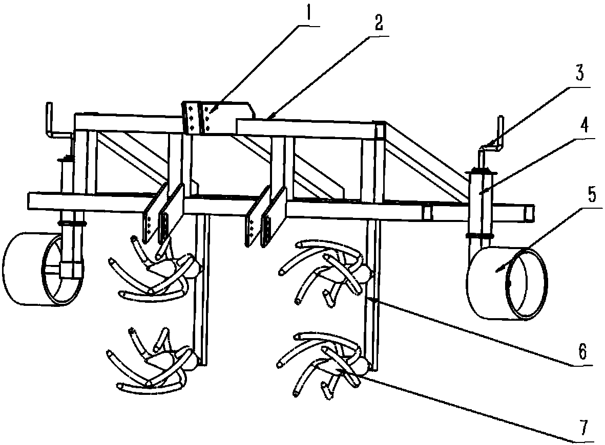 Self-driven subsoiler capable of achieving layered and spiral soil crushing and method