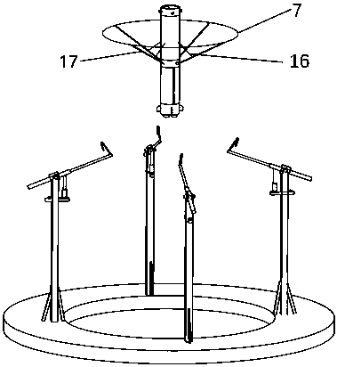 Rocket recovery device and liquid rocket