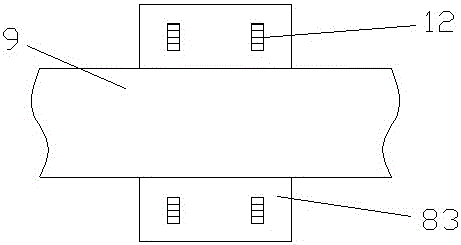 Uninterrupted power unmanned aerial vehicle (UAV) capable of automatically replacing battery