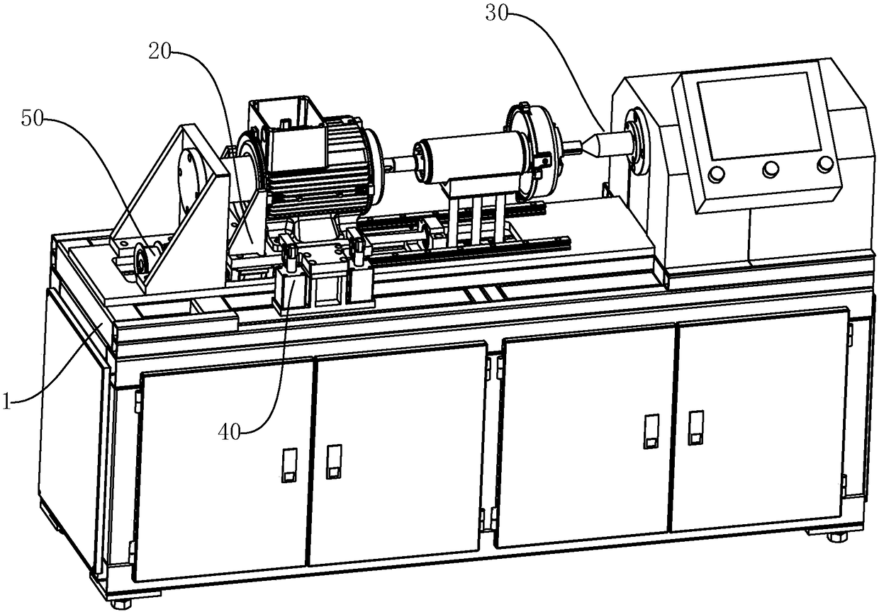 Assembling device for Stator stator and rotor assembling device of motor