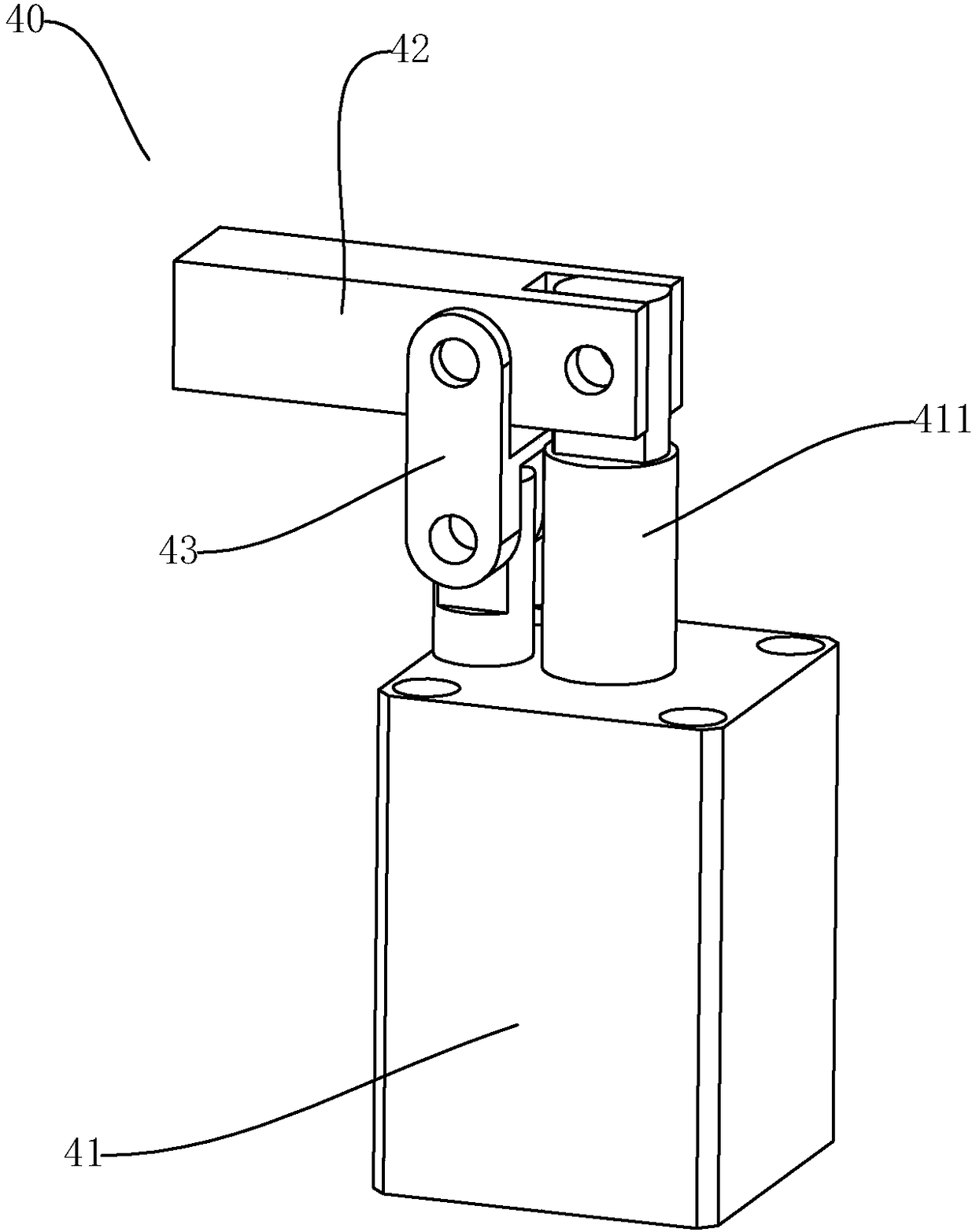 Assembling device for Stator stator and rotor assembling device of motor