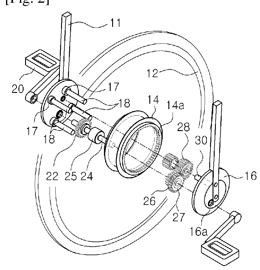 Cycle with single wheel