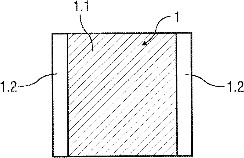 Heating device for heating a glass surface, particularly of a protective glass of an outdoor camera, and electronic and/or optical device having a protective glass