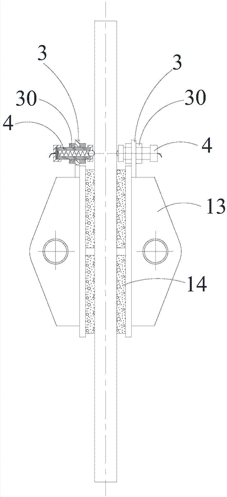 Crane and brake system thereof