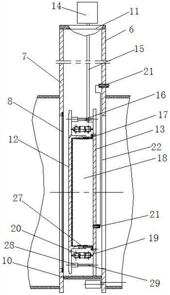 Continuous pressure steaming machine air bag sealing method