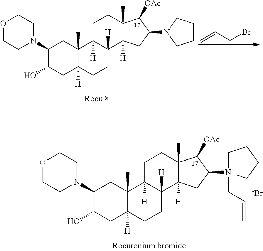 Method for purifying rocuronium bromide