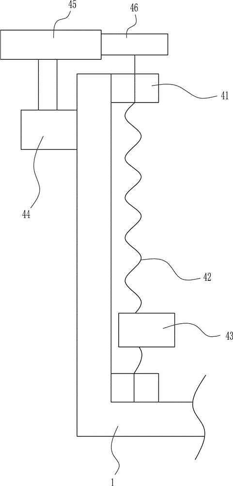 Non-woven fabric dyeing device for garment production