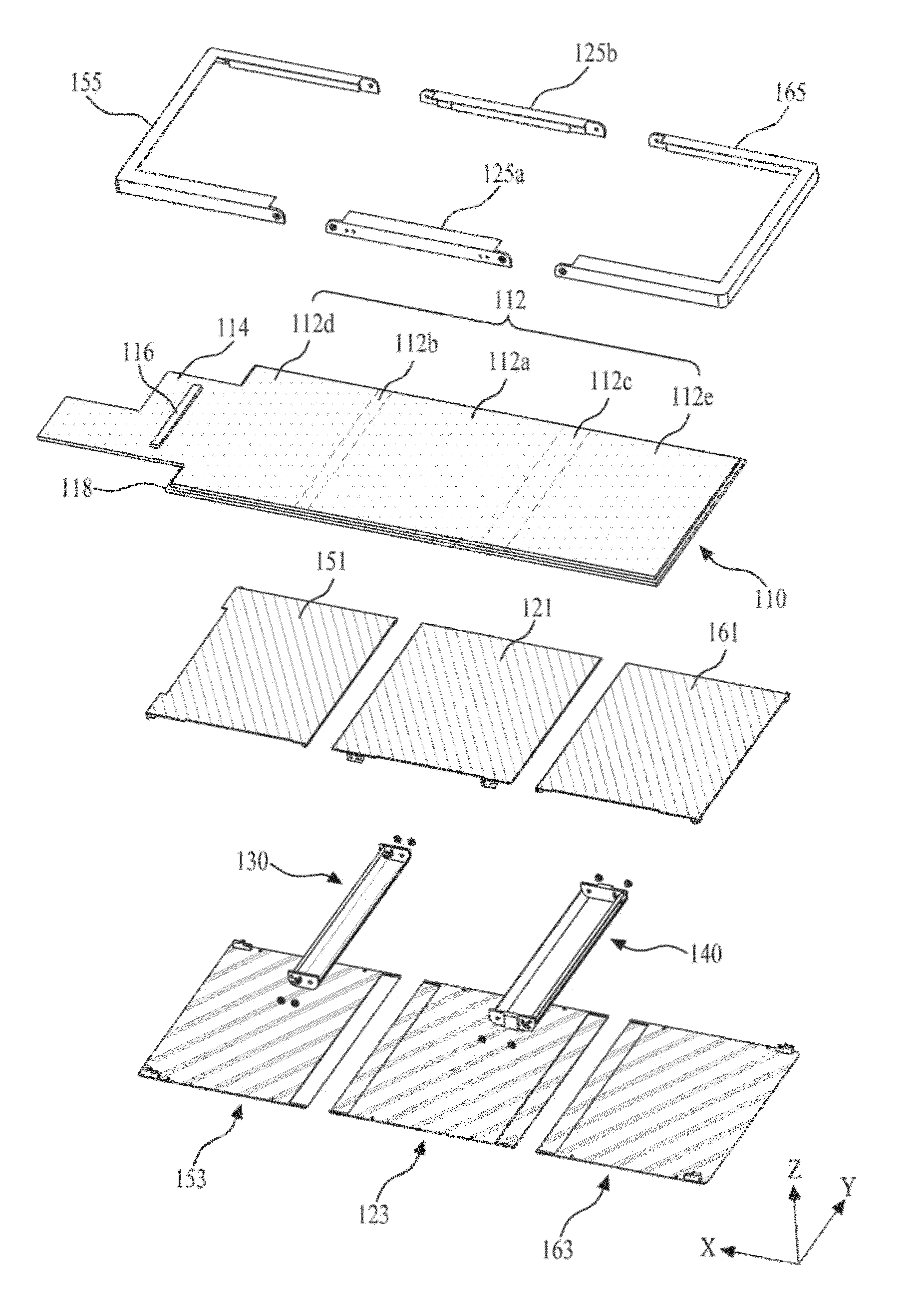 Foldable display apparatus