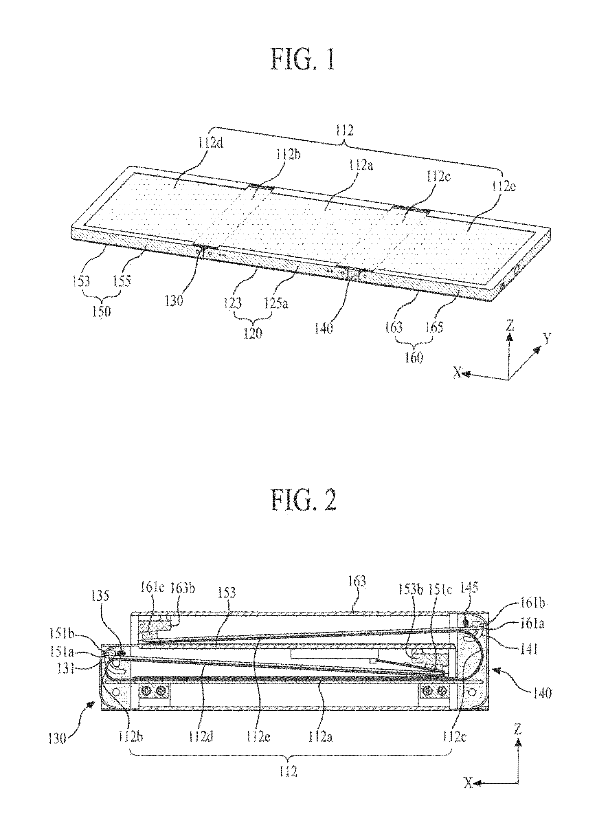 Foldable display apparatus