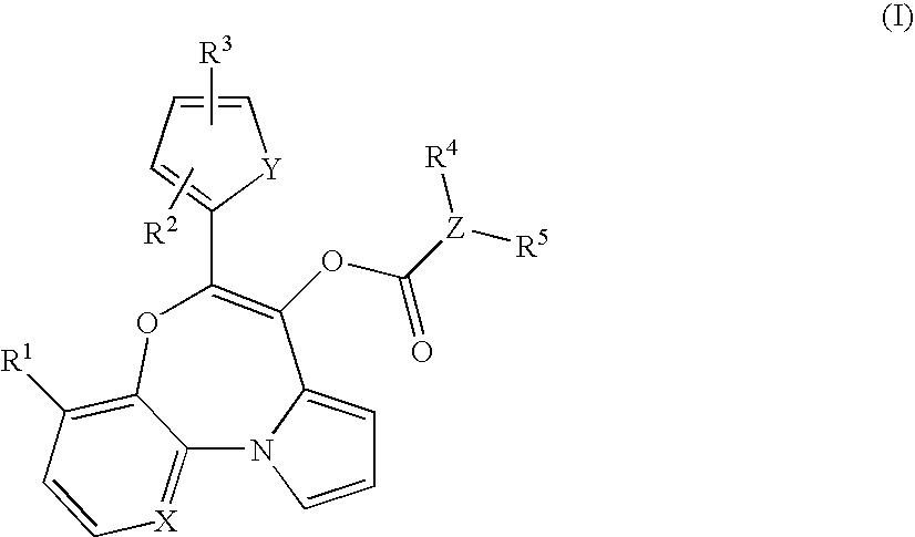 Tricyclic oxazepines as in vivo imaging compounds