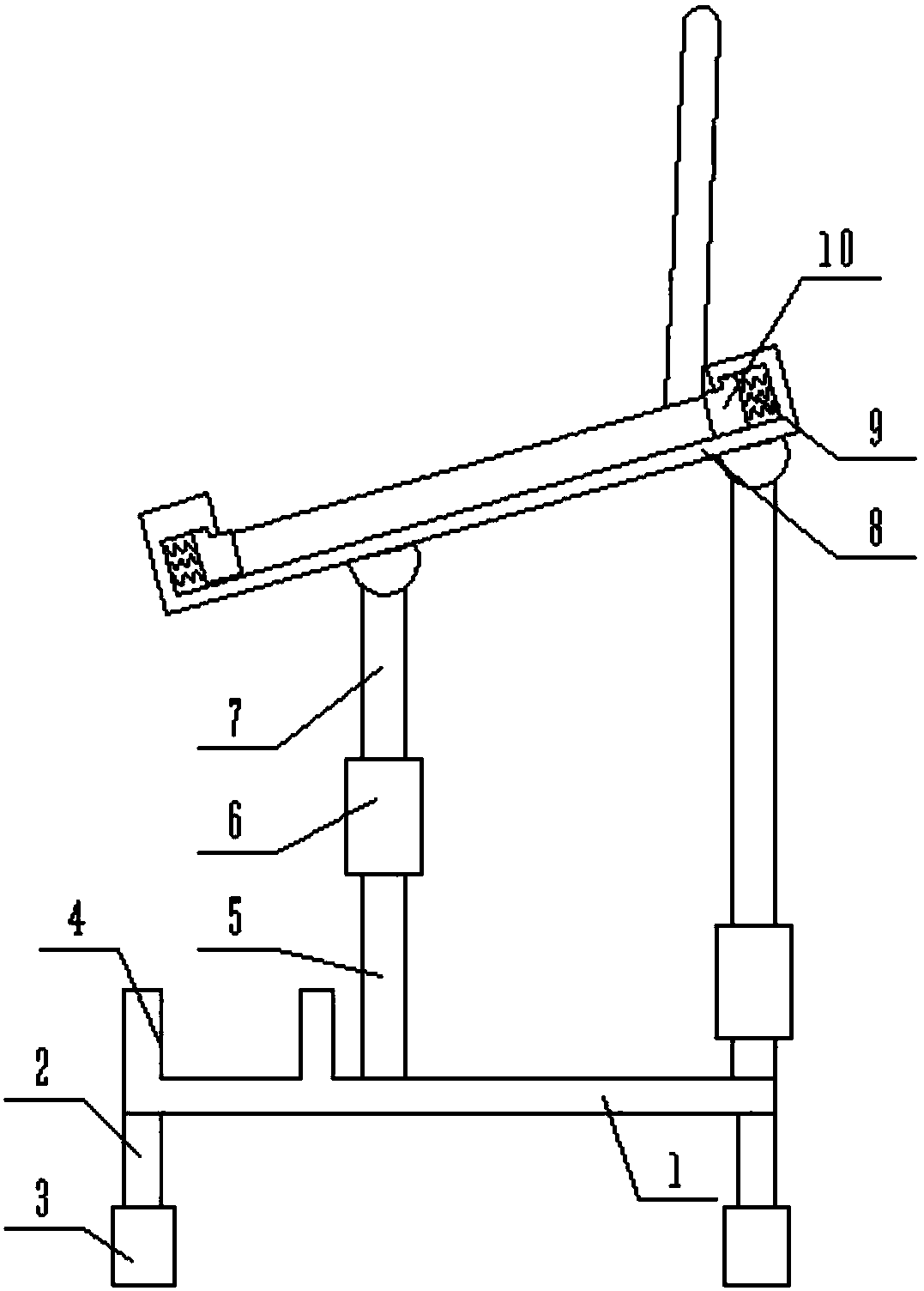 Novel field notebook computer support