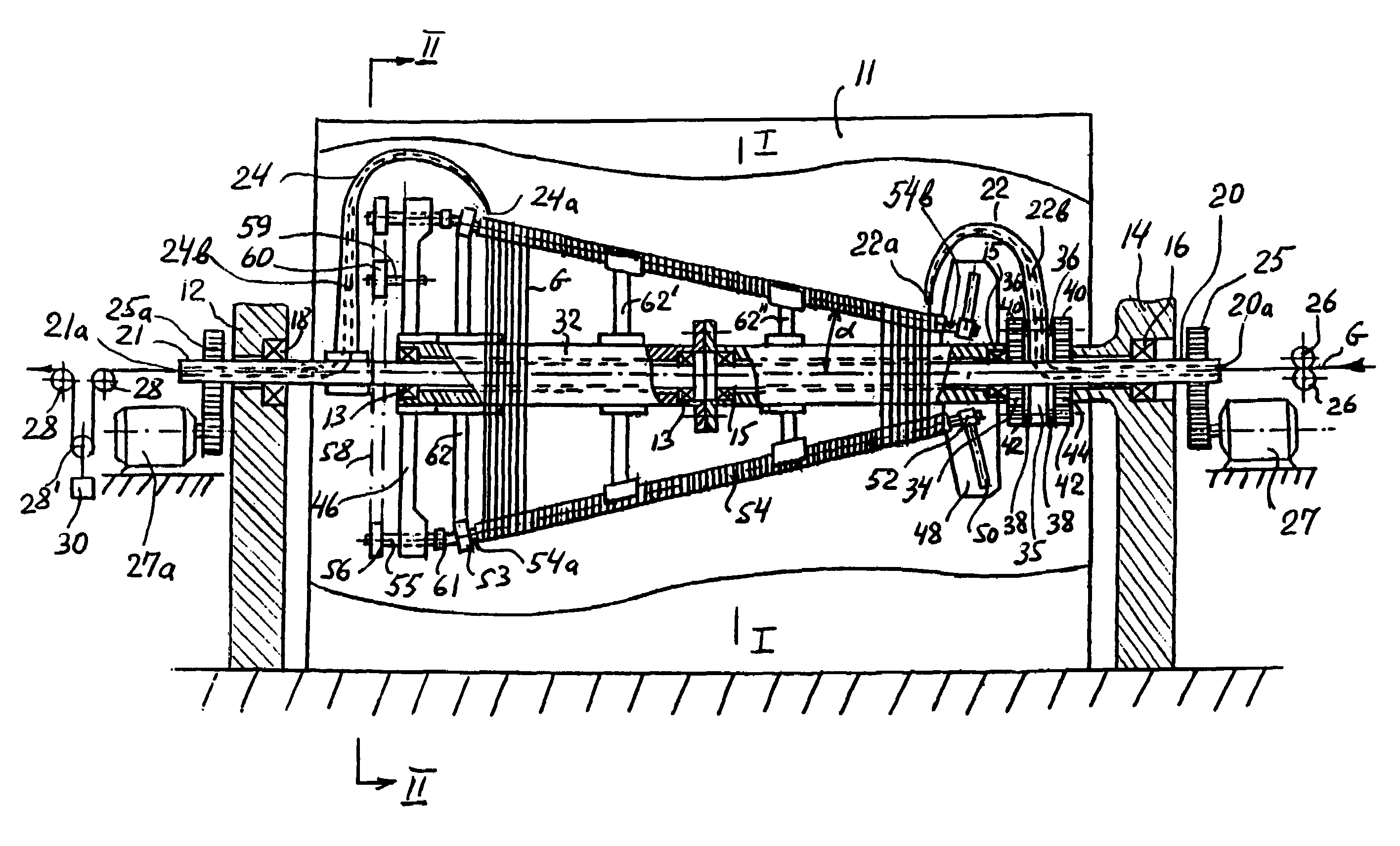 Method and apparatus for low-speed, high-throughput fiber drawing using coiled fiber loops