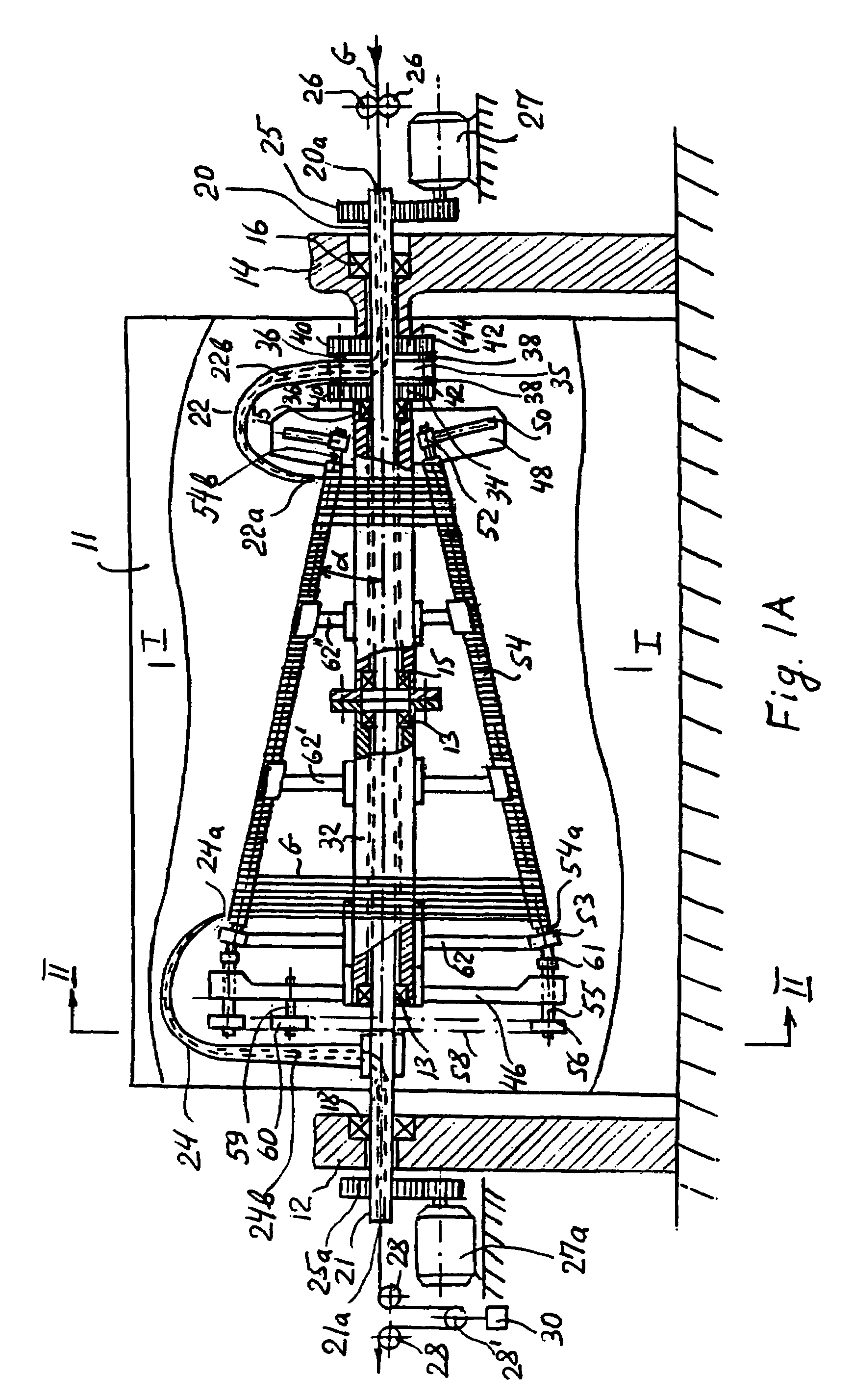 Method and apparatus for low-speed, high-throughput fiber drawing using coiled fiber loops