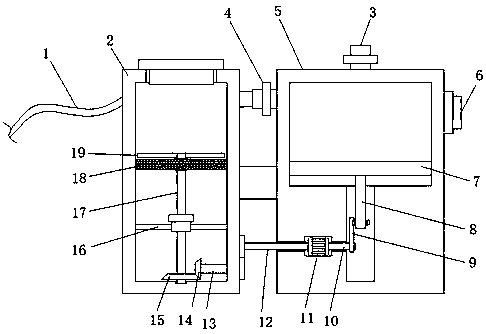 Painless blockage-reduction self-service blood collection device for clinical department