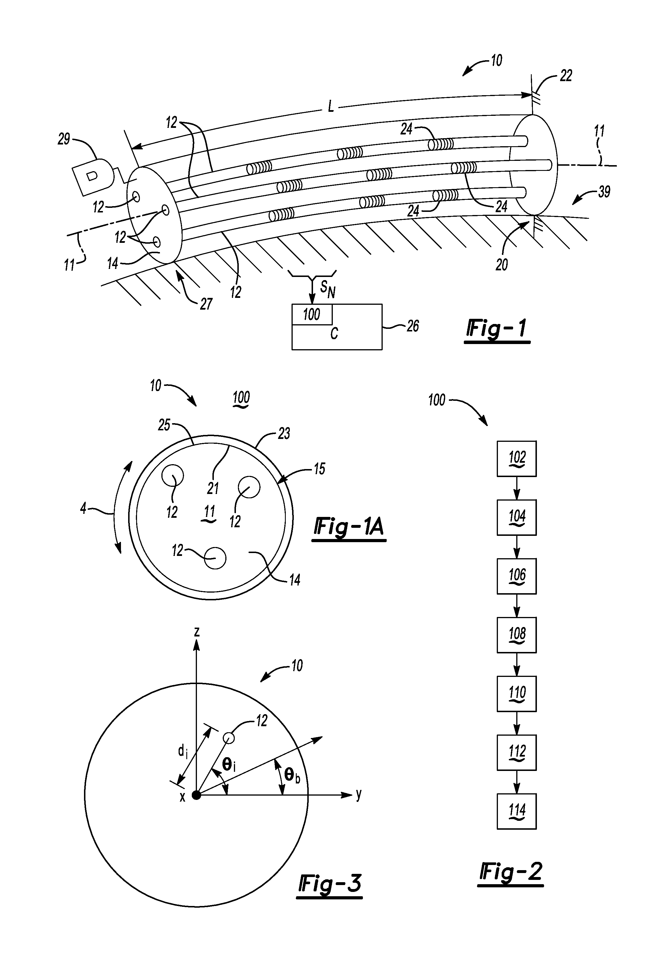 Shape Sensing Using a Multi-Core Optical Fiber Having an Arbitrary Initial Shape in the Presence of Extrinsic Forces