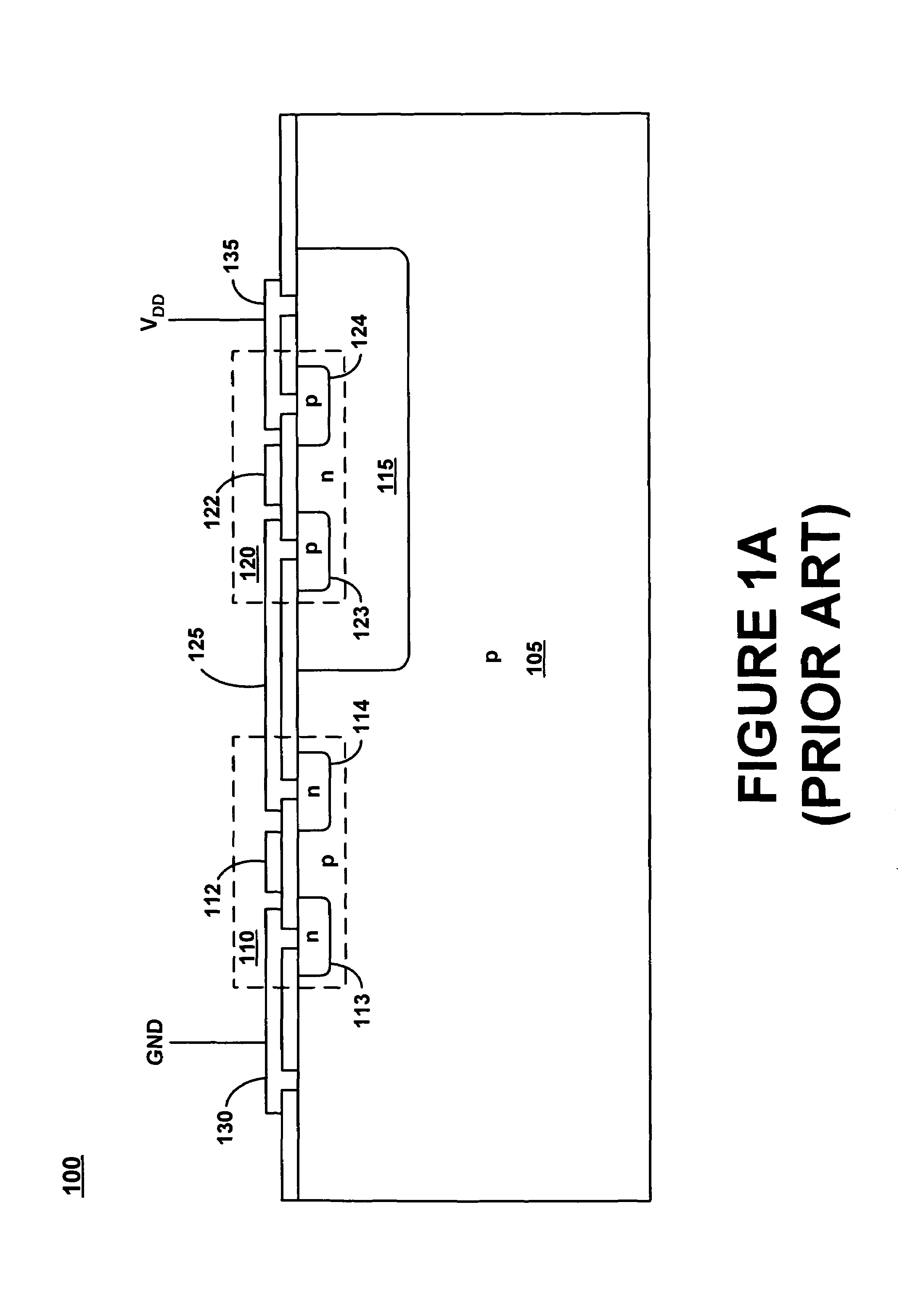 Servo loop for well bias voltage source