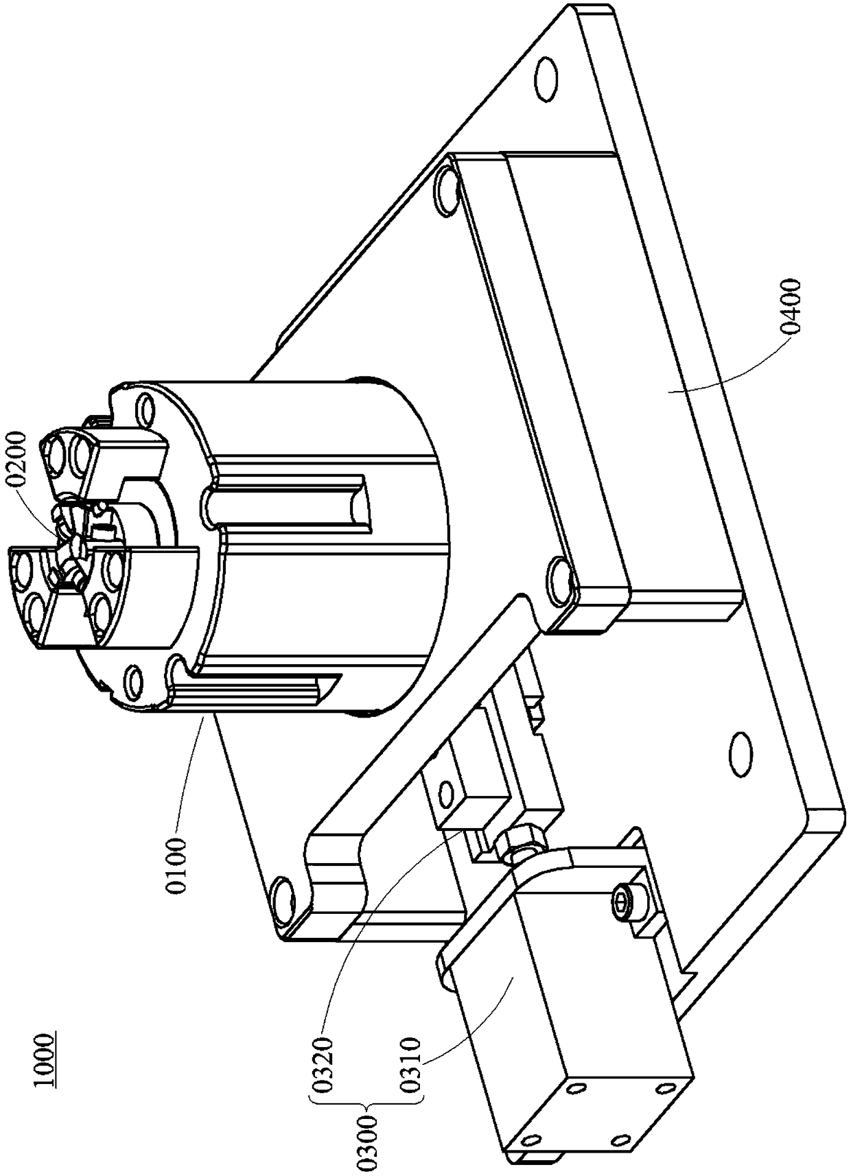 Water gap rotary cutting jig