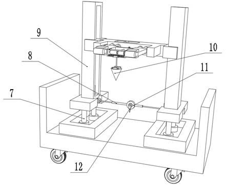 An easy-to-move verticality detection device for construction projects