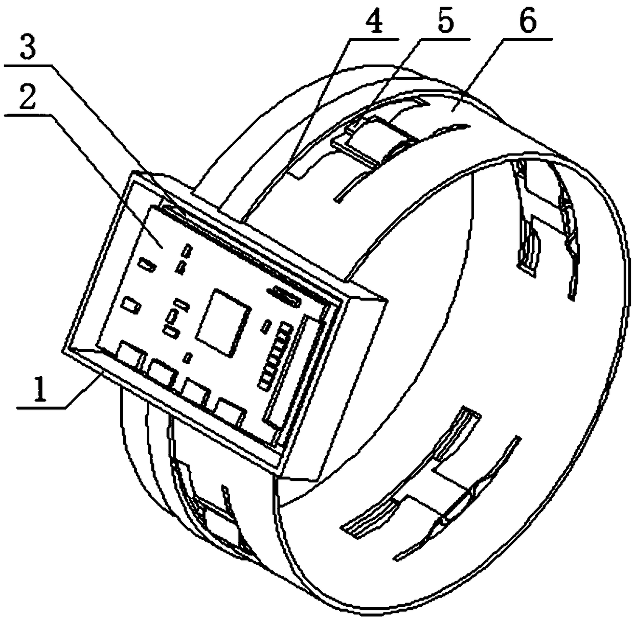 Muscle sound signal wireless acquisition bracelet for sign language recognition