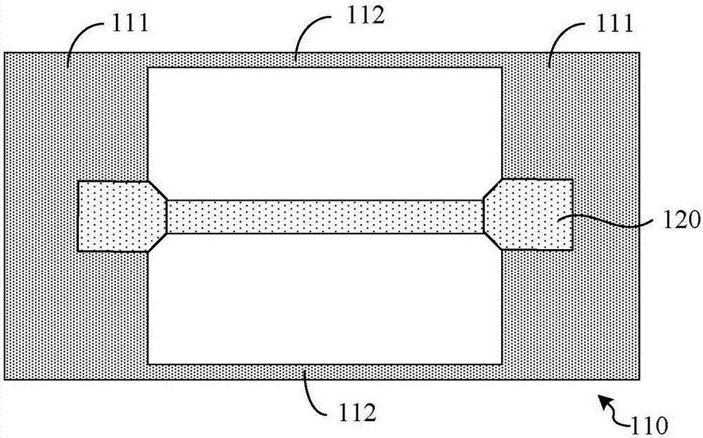 Testing system, testing method, testing structure and manufacturing method of thin film material