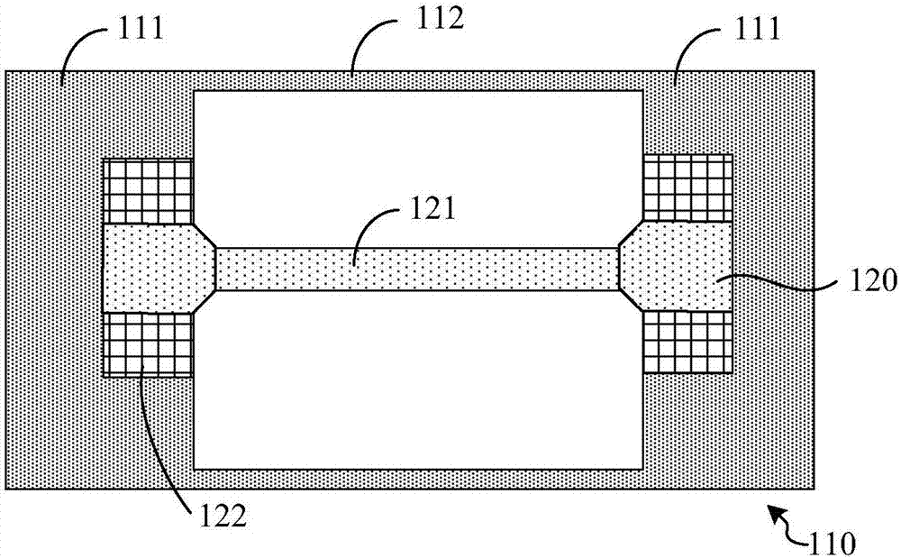 Testing system, testing method, testing structure and manufacturing method of thin film material