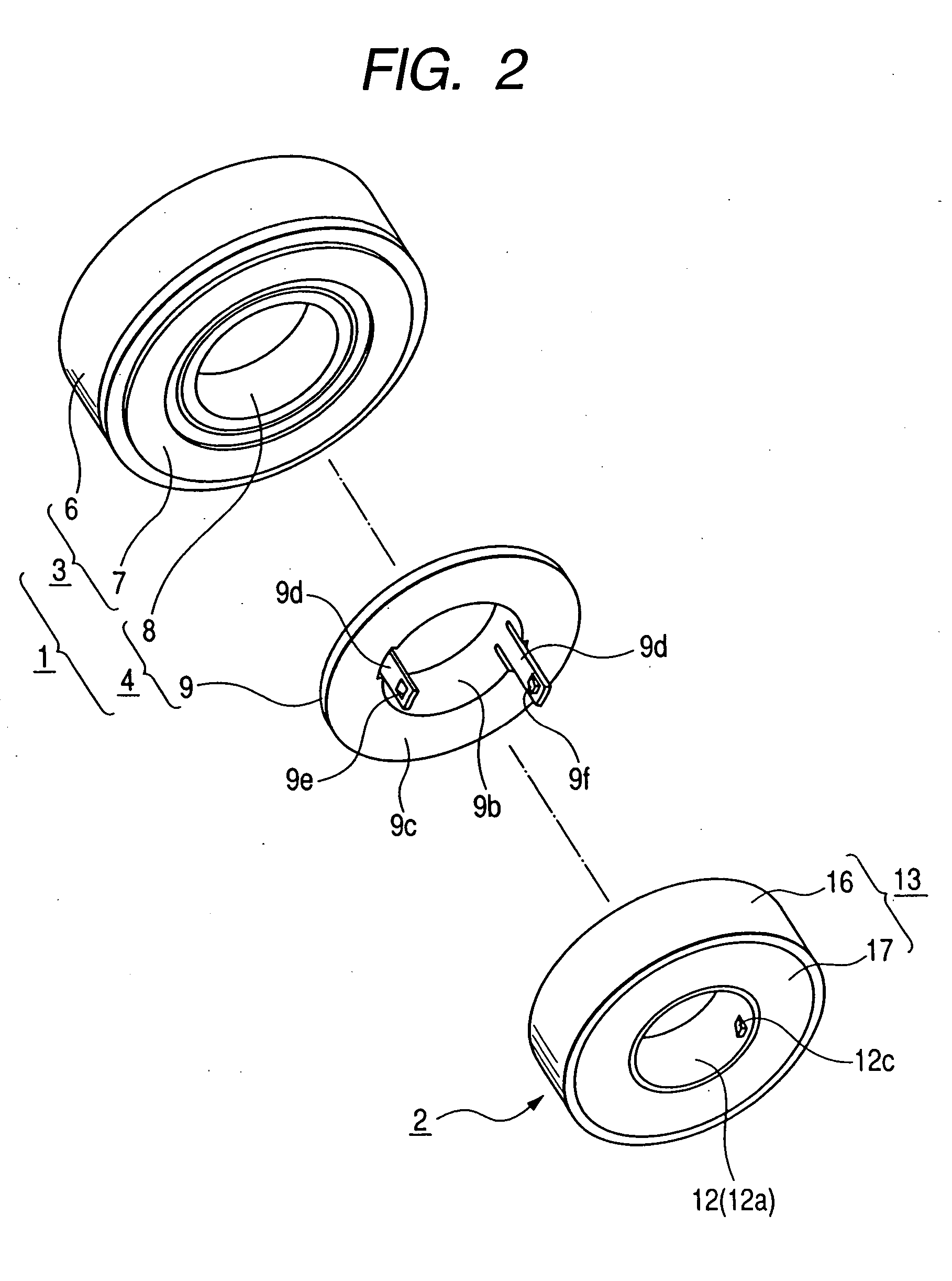 Connecting structure of rotary connector and steering angle sensor