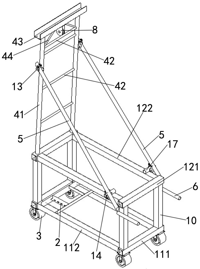 Construction method for installing autoclaved sand aerated concrete high and large plates in place