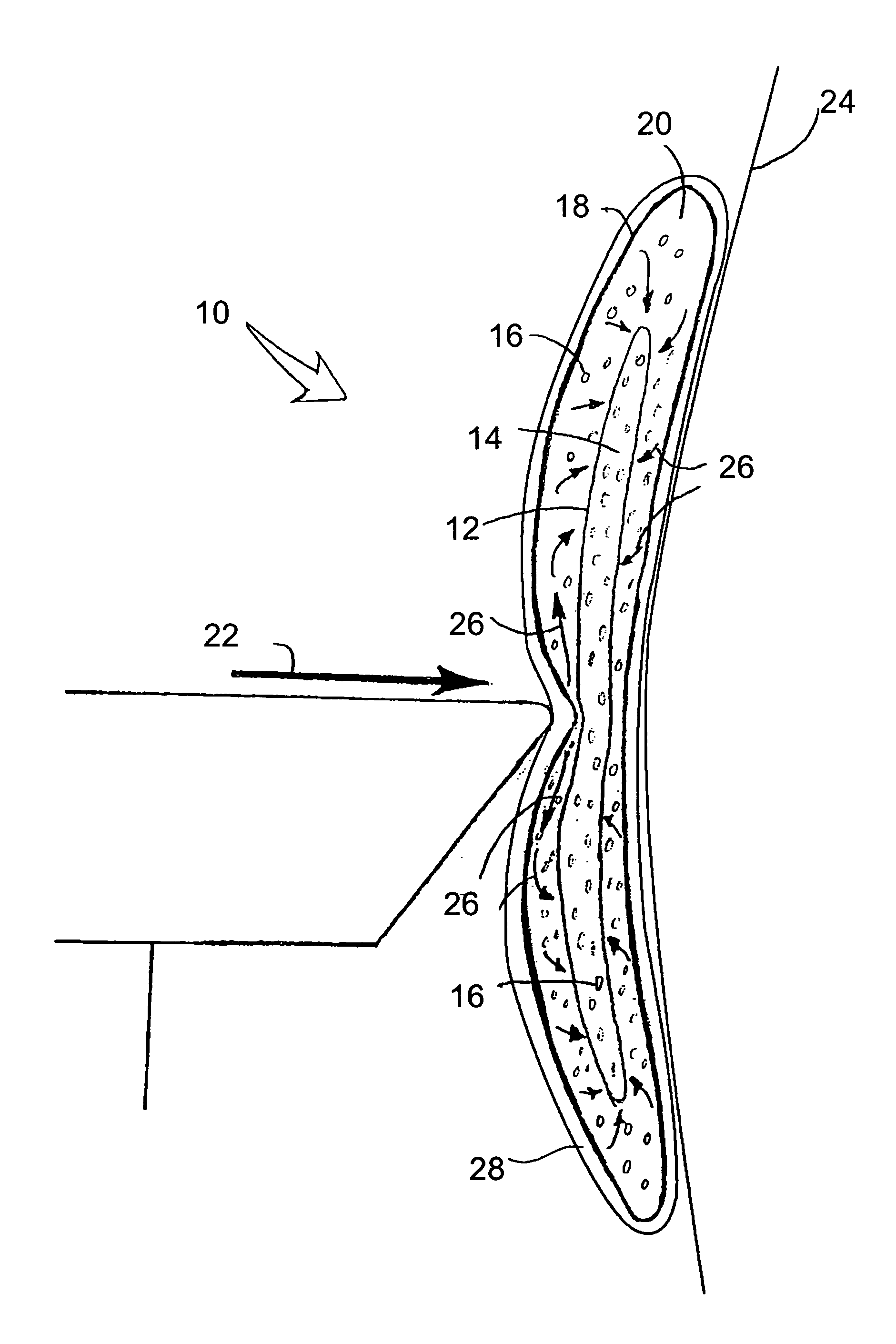 Fluid filled body padding for fall protection