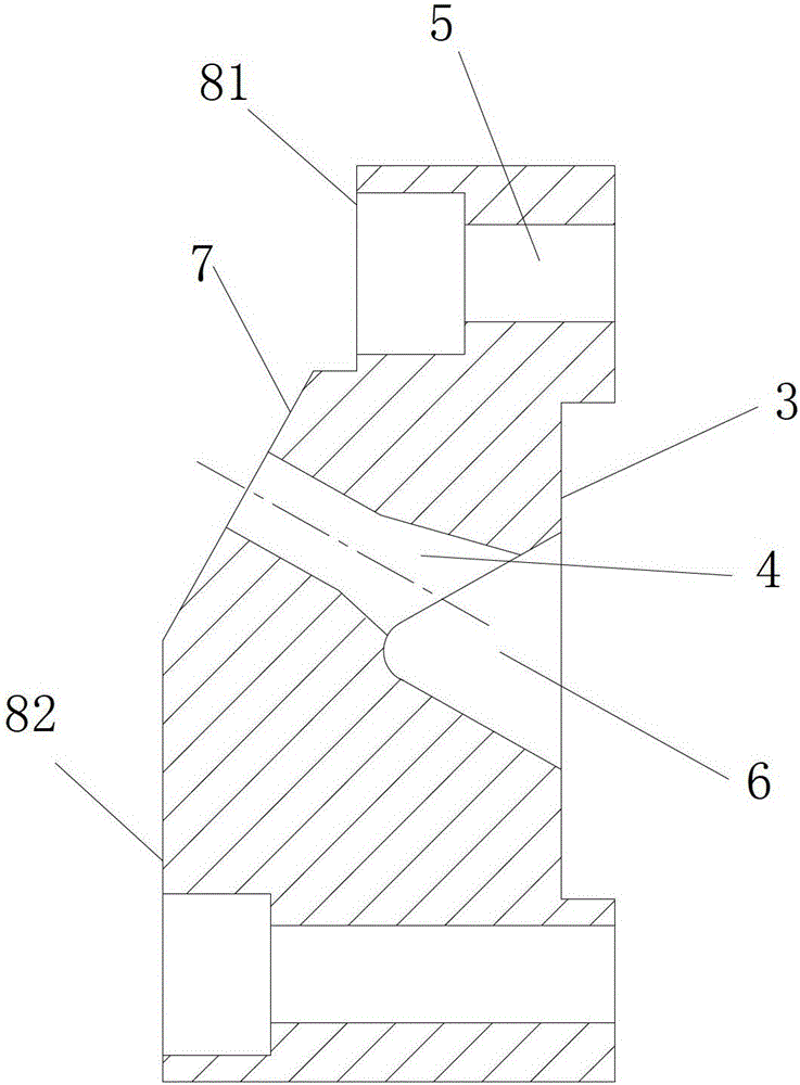 A combined die