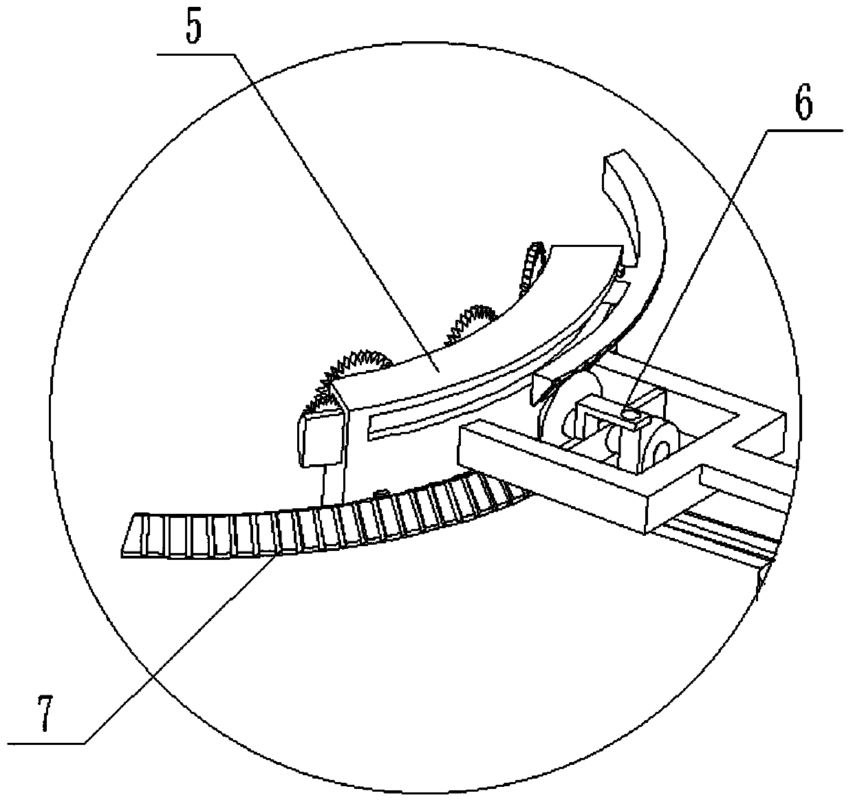 High-position branch pruning device