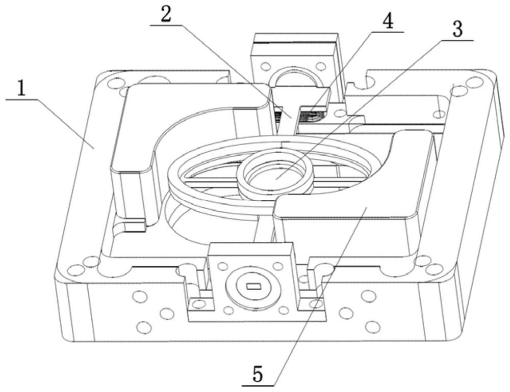 A dual-axis vibrating mirror