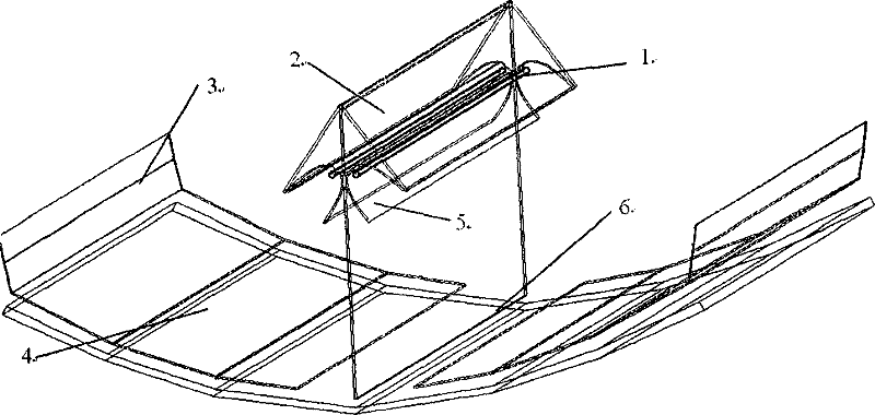 Compound Curved Surface Secondary Reflection Concentrator