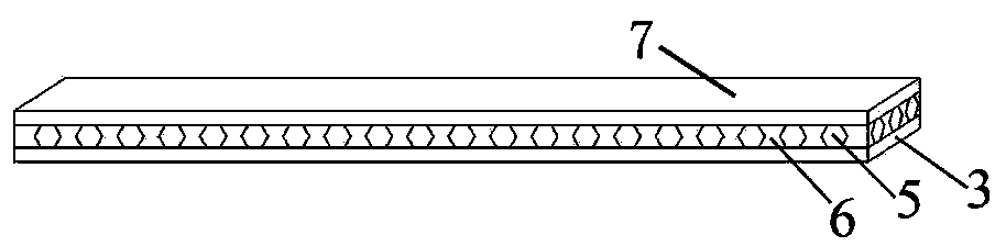 Diamond / metal composite material clamping rod and manufacturing method thereof