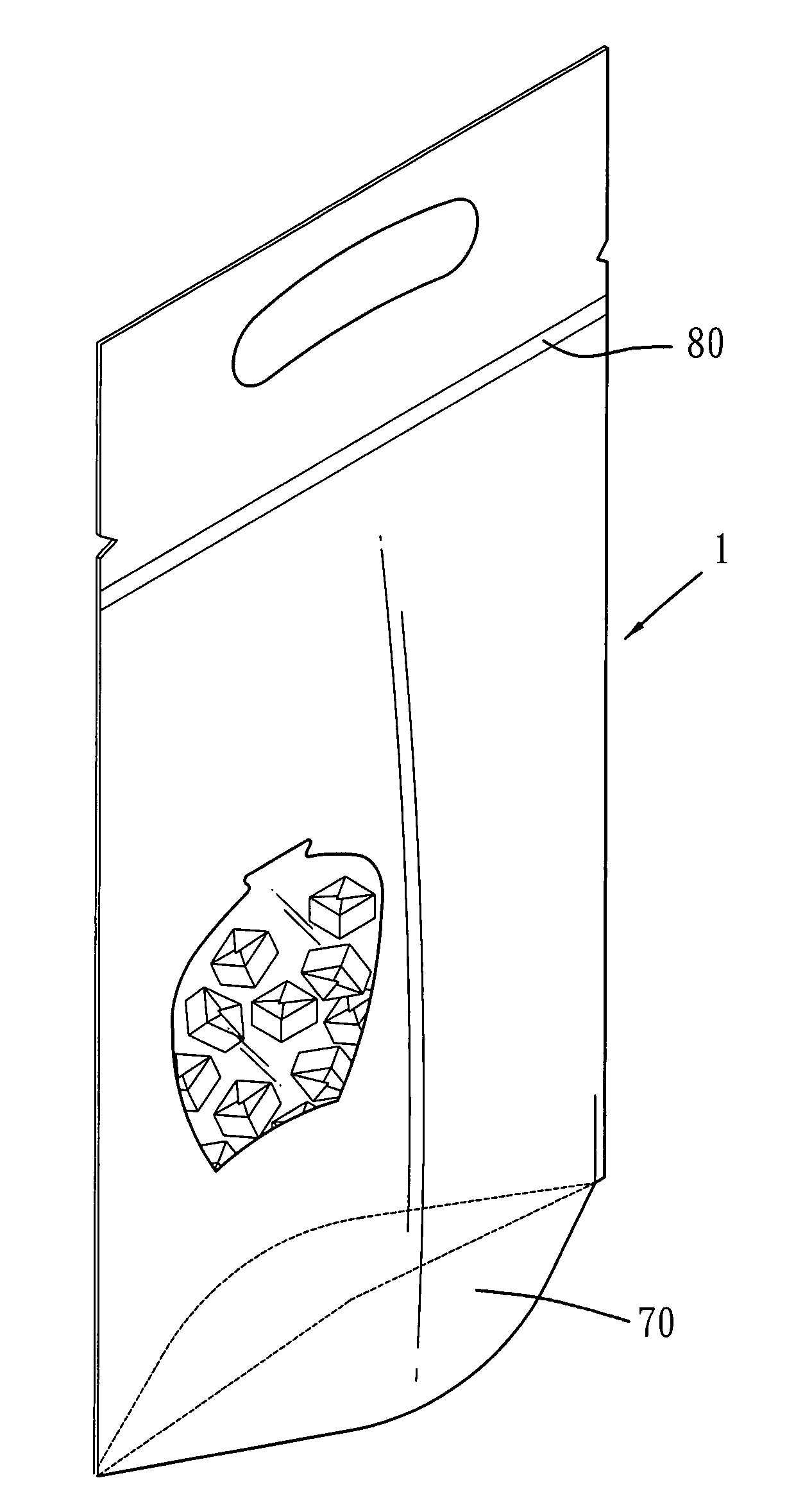 Bag with window and method for making the same