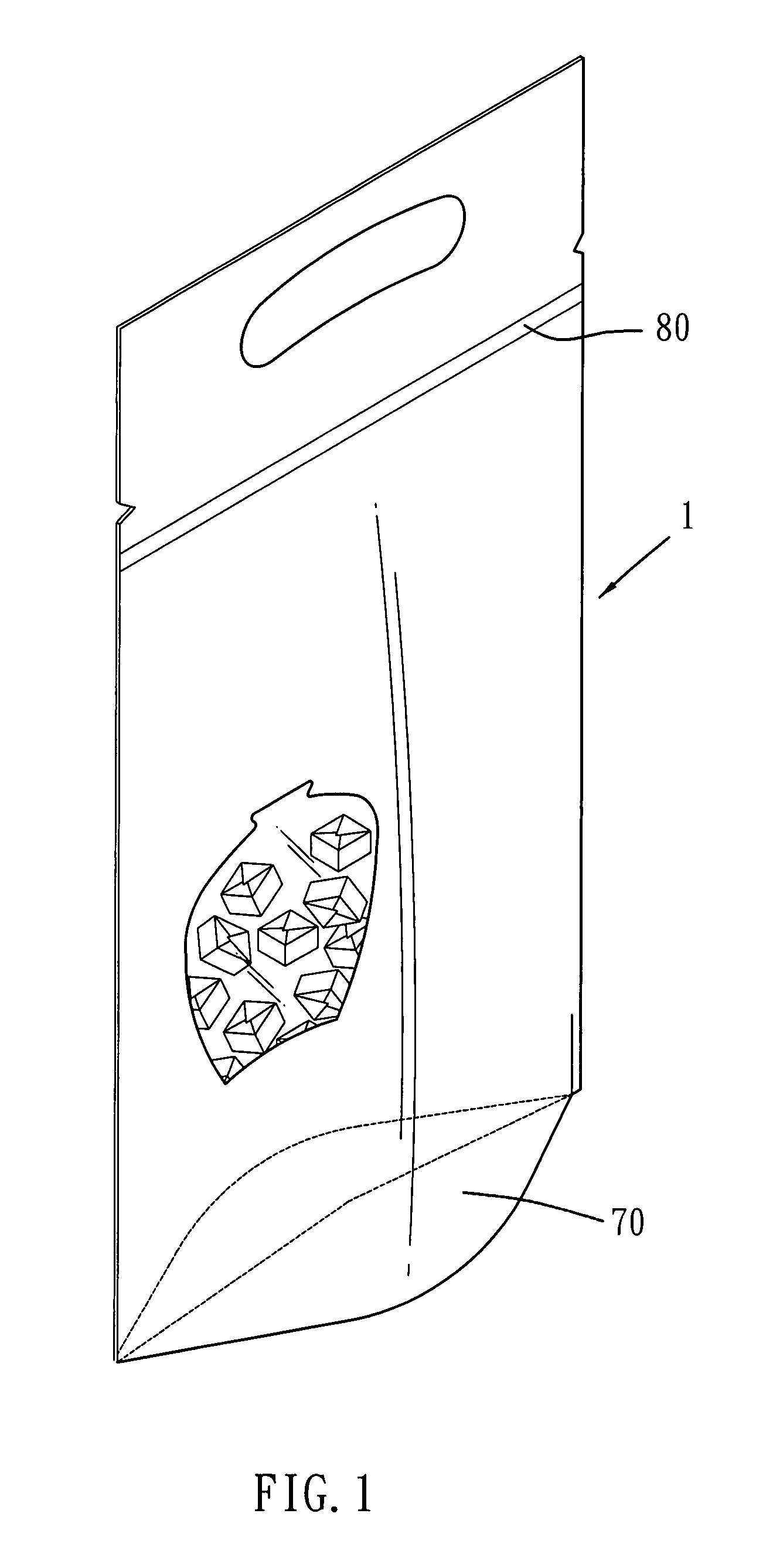 Bag with window and method for making the same