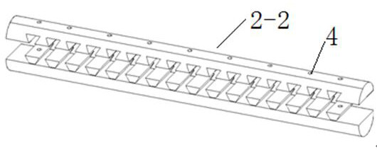 Fabricated steel-wood combined arch bridge structure and construction method thereof