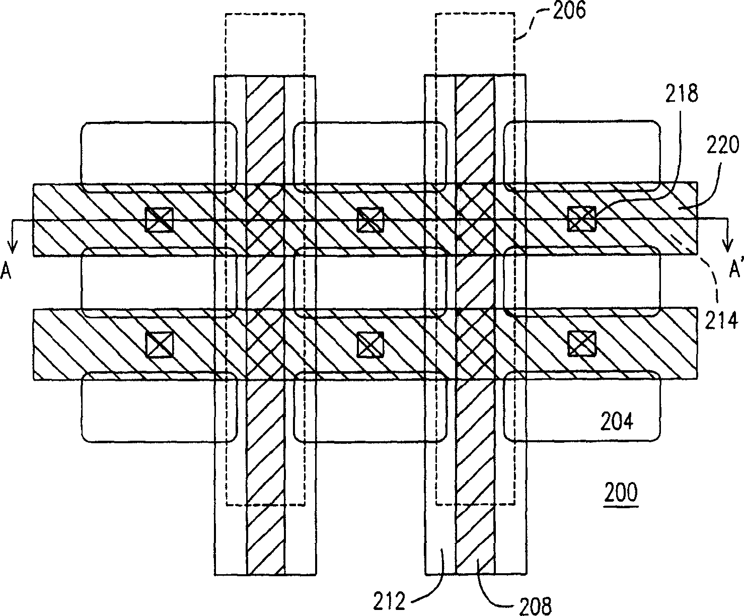 Non-volatile memory location and producing method thereof