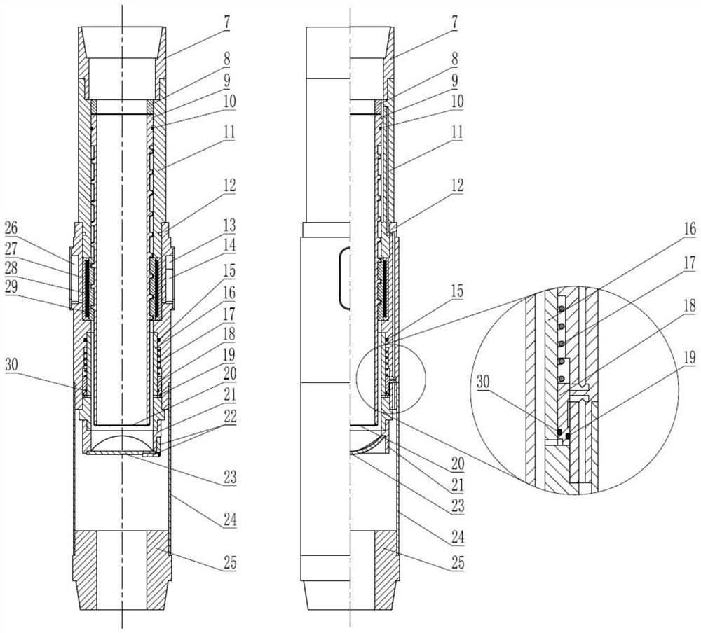 A wireless electromagnetic wave direct control pressure relief casing valve