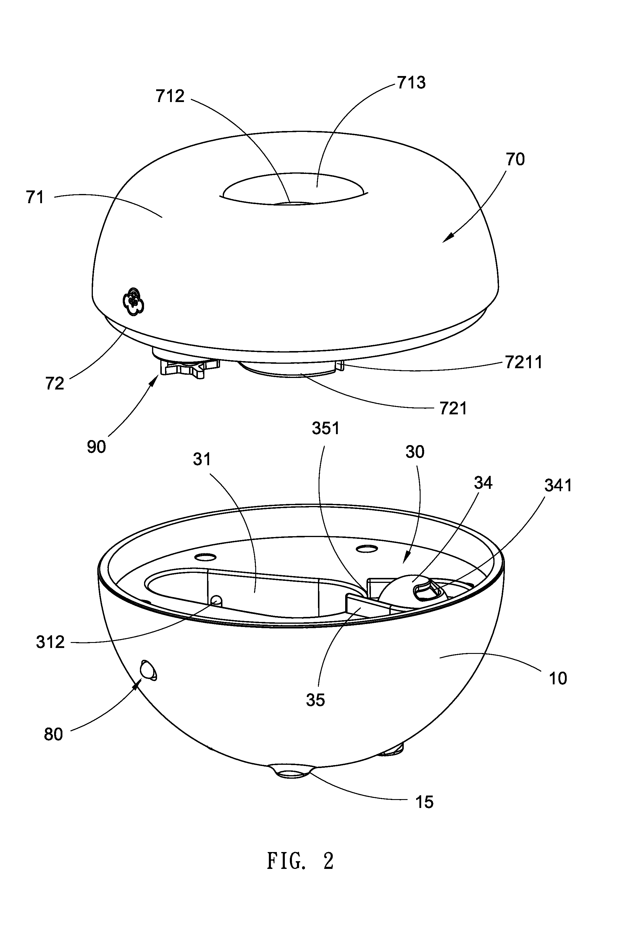 Aromatic nebulizing diffuser