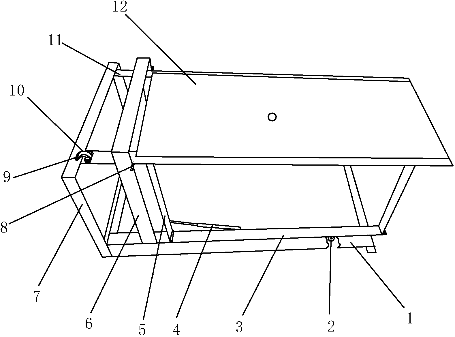 Horizontal multi-layer stereo garage