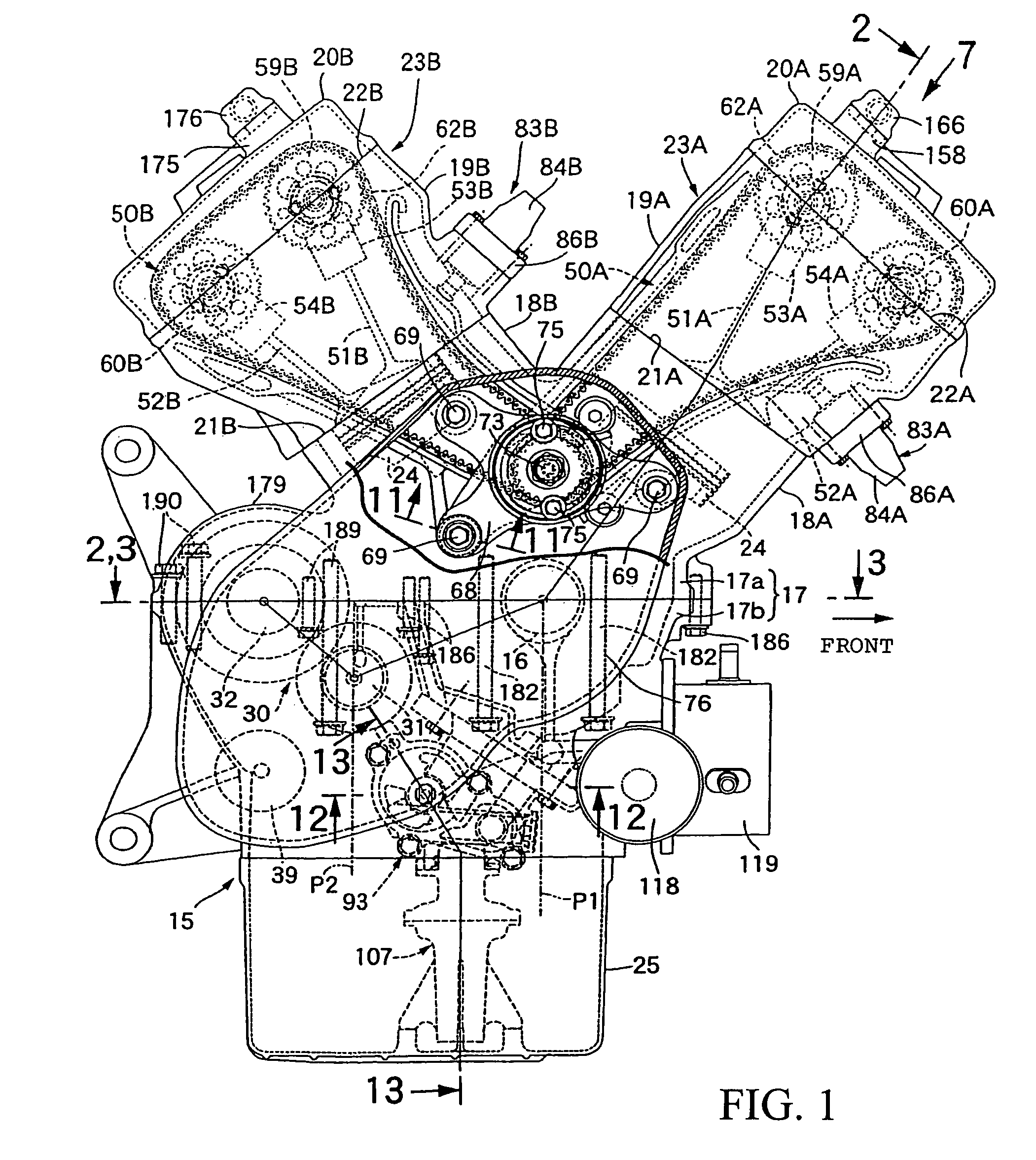 Cam drive gear and valve operating system drive gear for engine