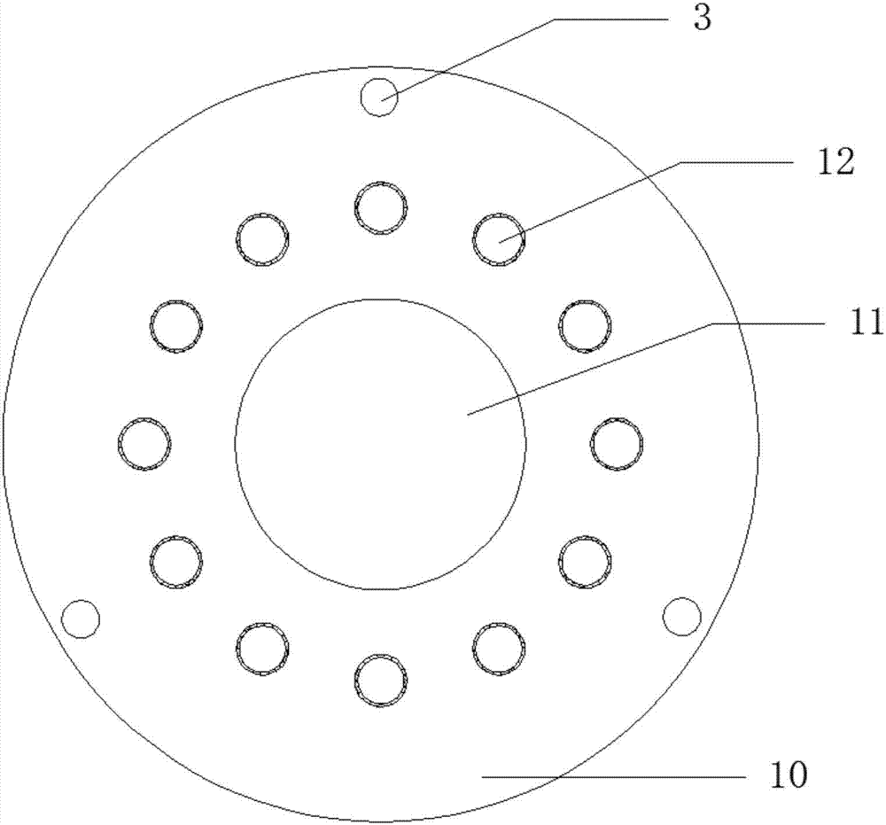 Multi-harness distribution and winding displacement device