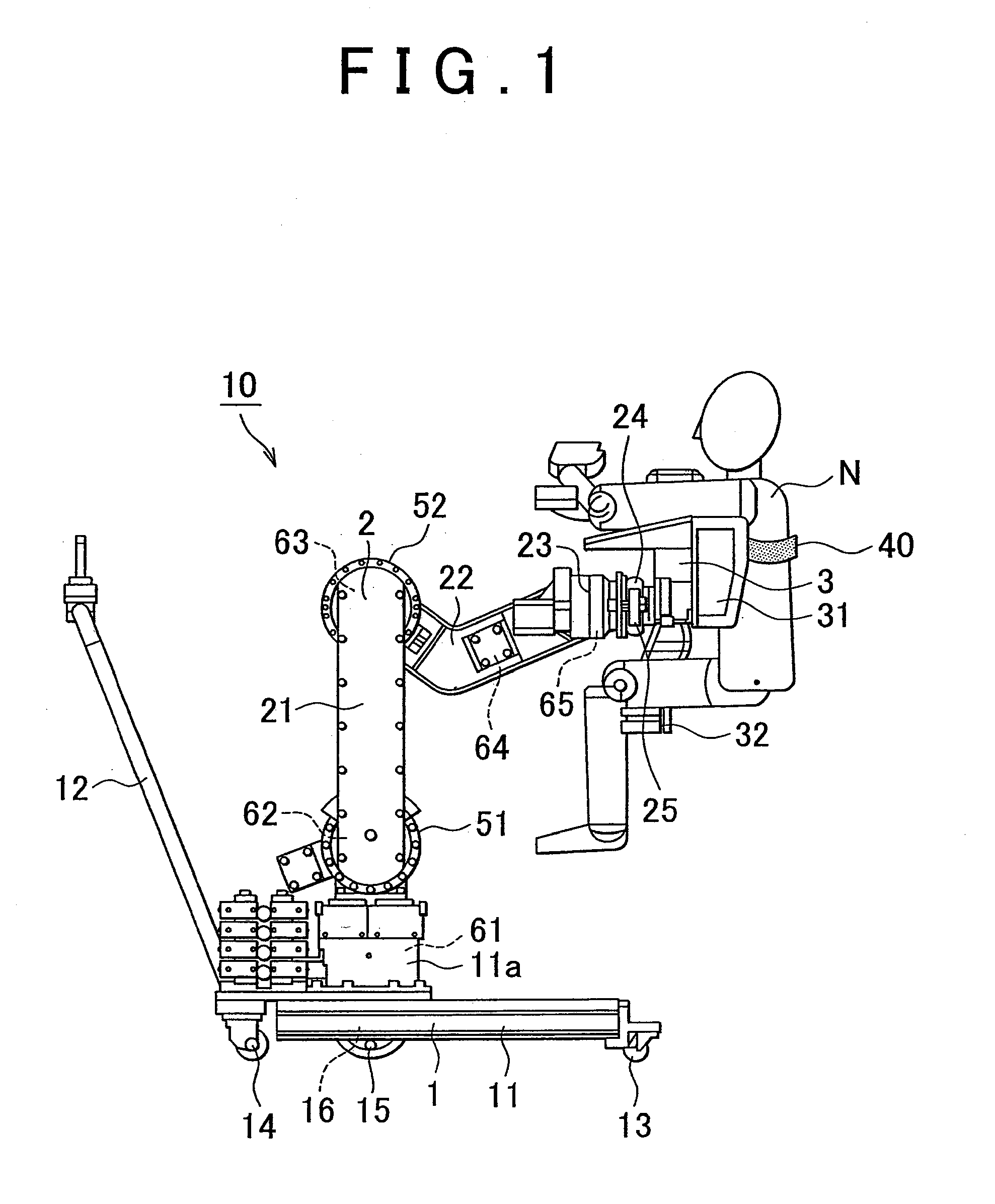 Transfer assist apparatus