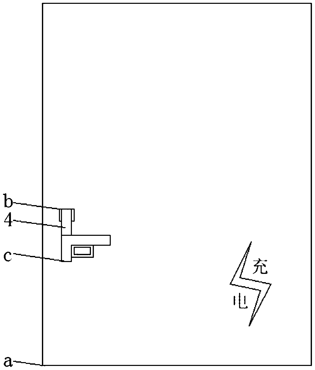 Automatic winding device for new energy automobile charging pile wire