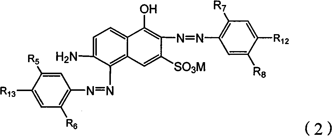 Composite active red dye